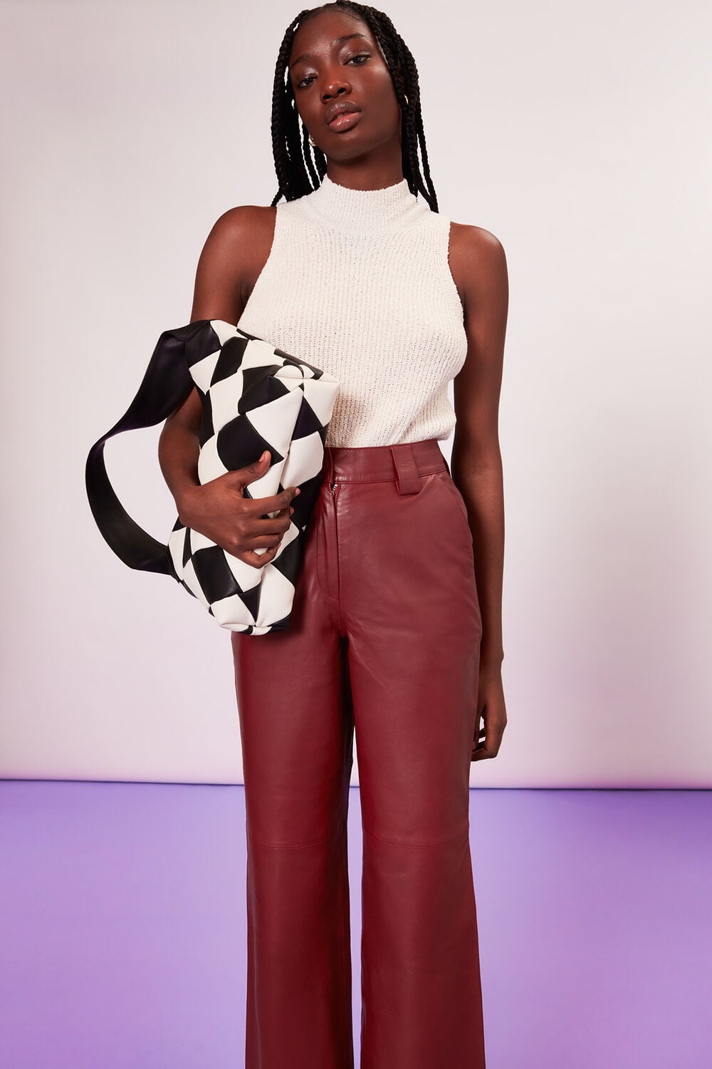 Emily Leather Pant