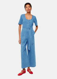 Freyja Denim Jumpsuit