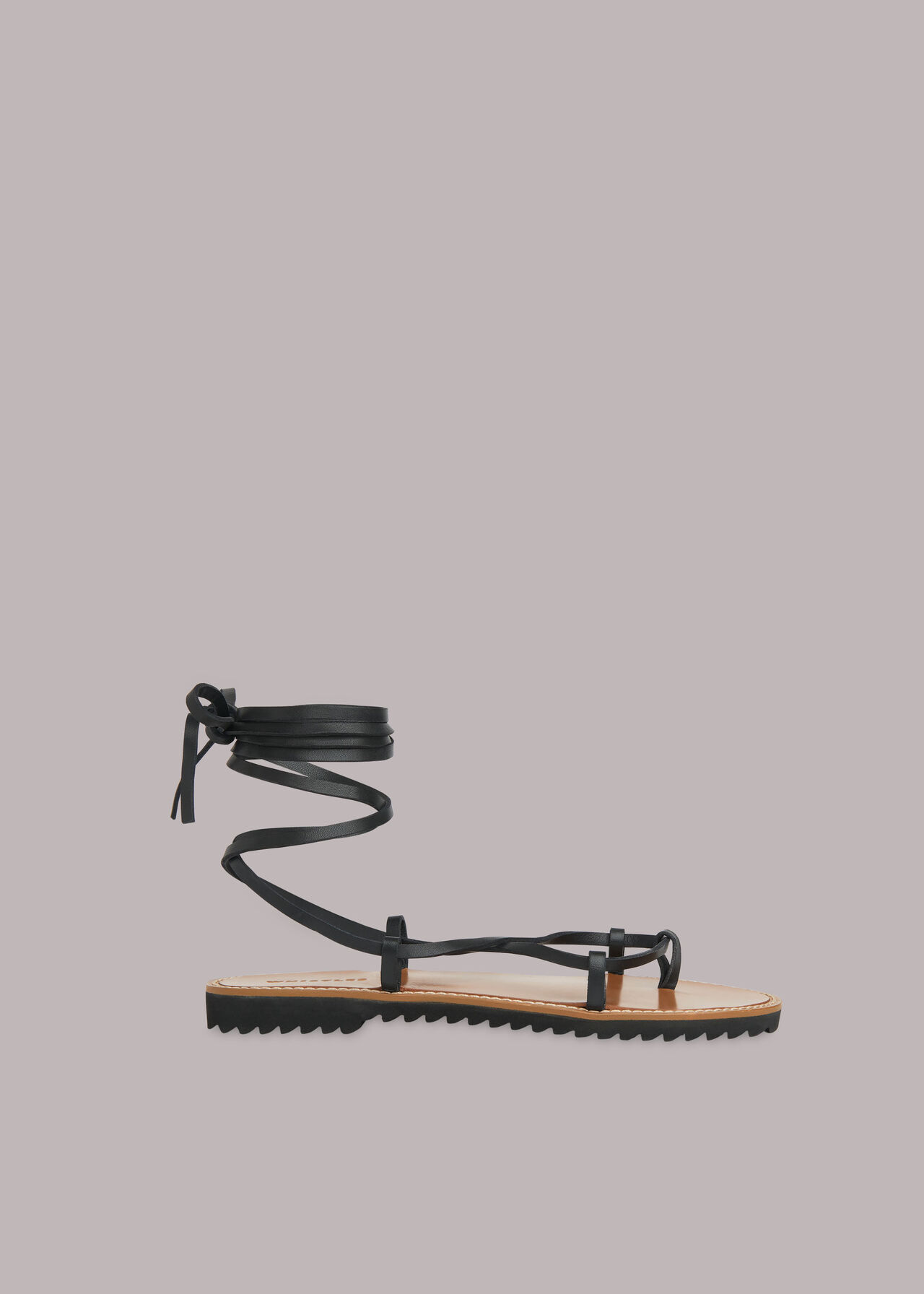 Willow Strappy Tie Sandal
