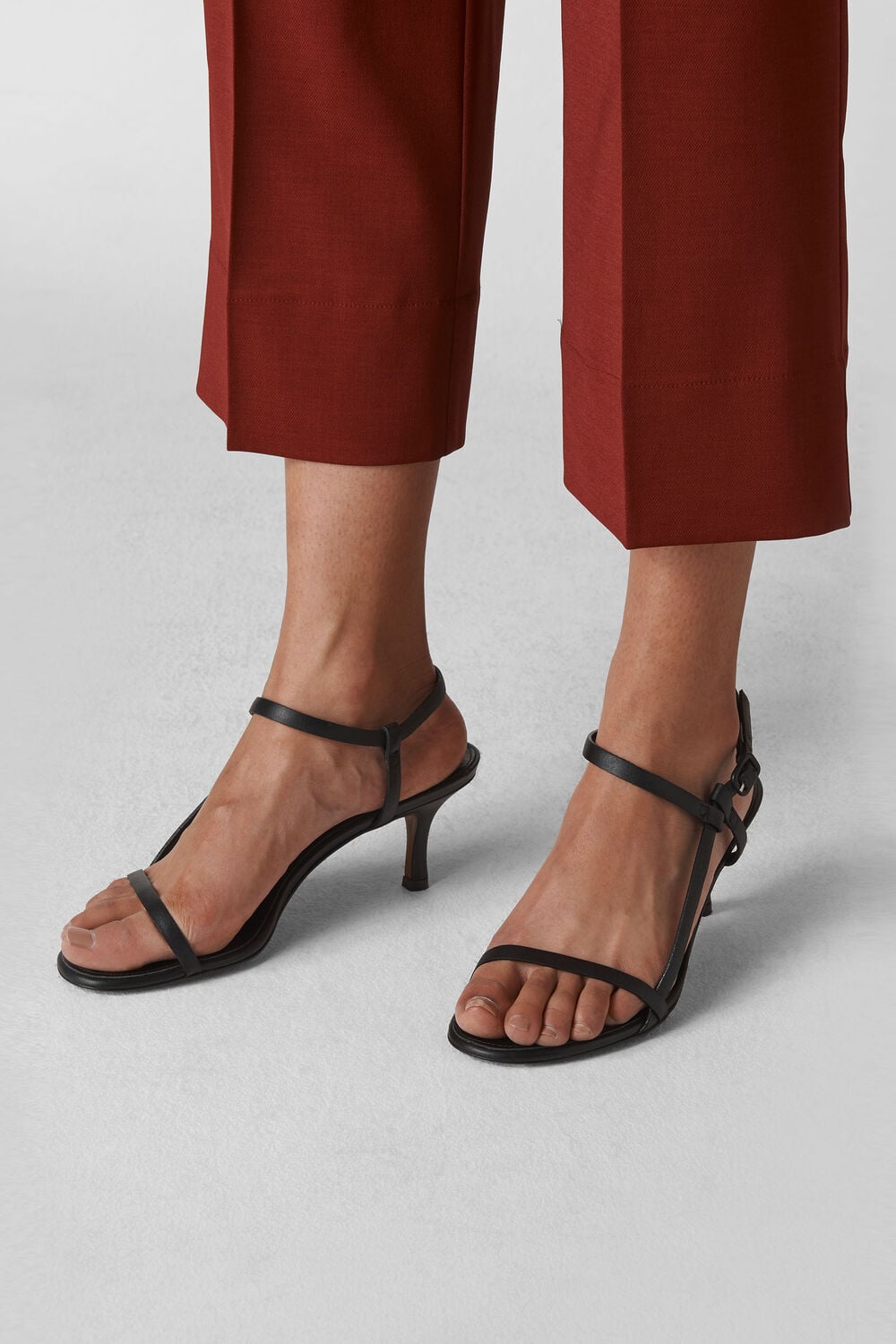 Milana Asymmetric Sandal Black