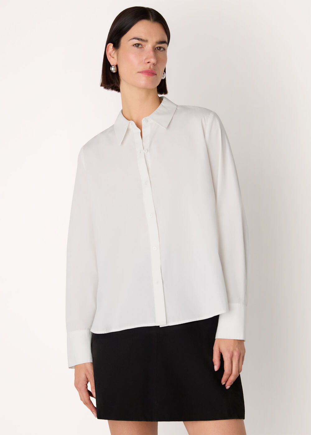 Boxy Cotton Shirt