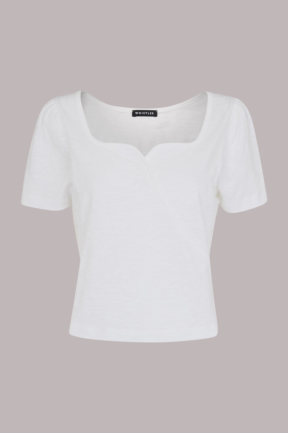 Square Neck Wrap Tee