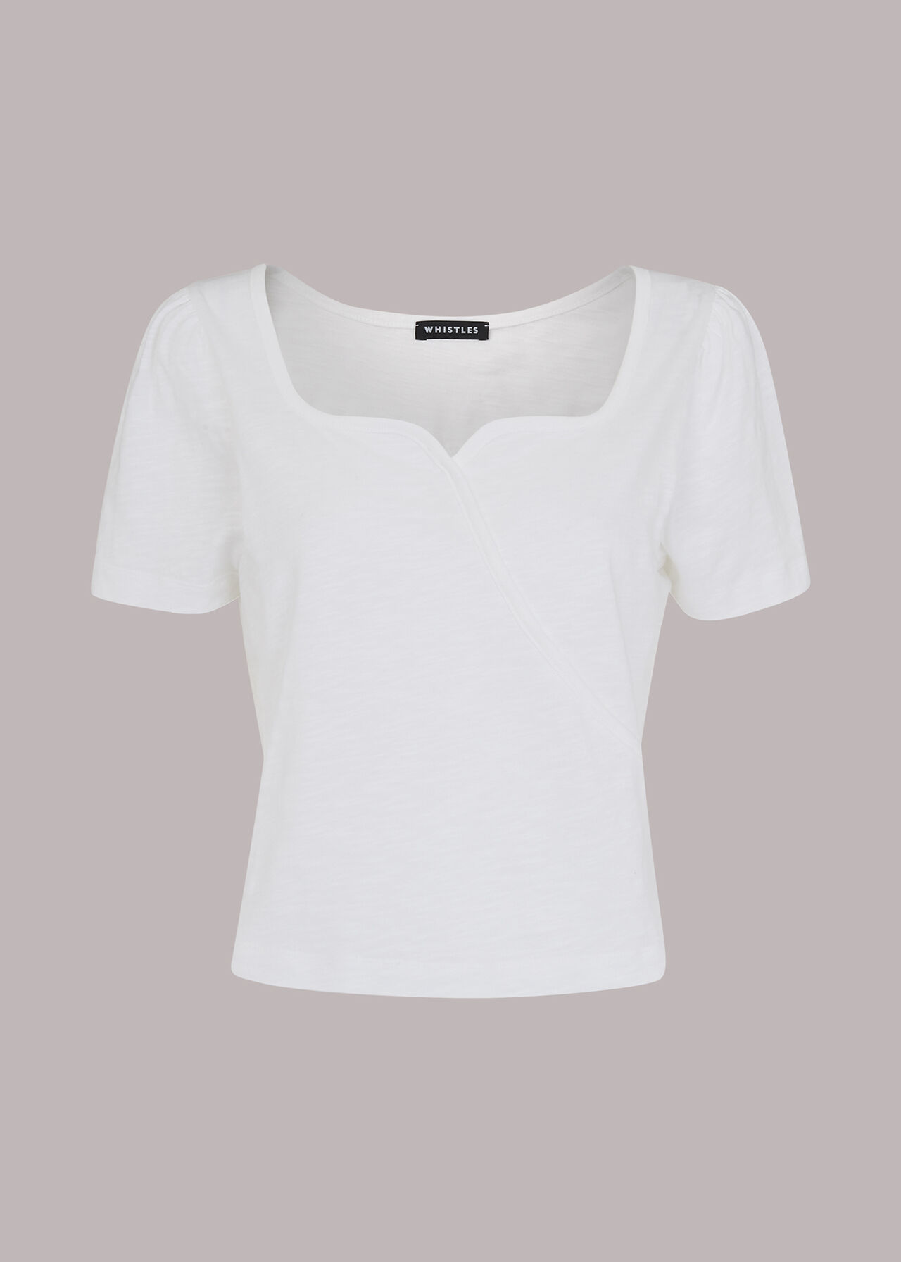 Square Neck Wrap Tee