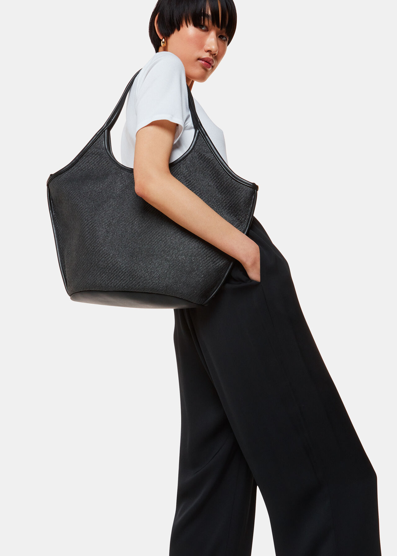 Mira Straw Tote