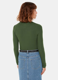 Essential Ribbed Crew Neck