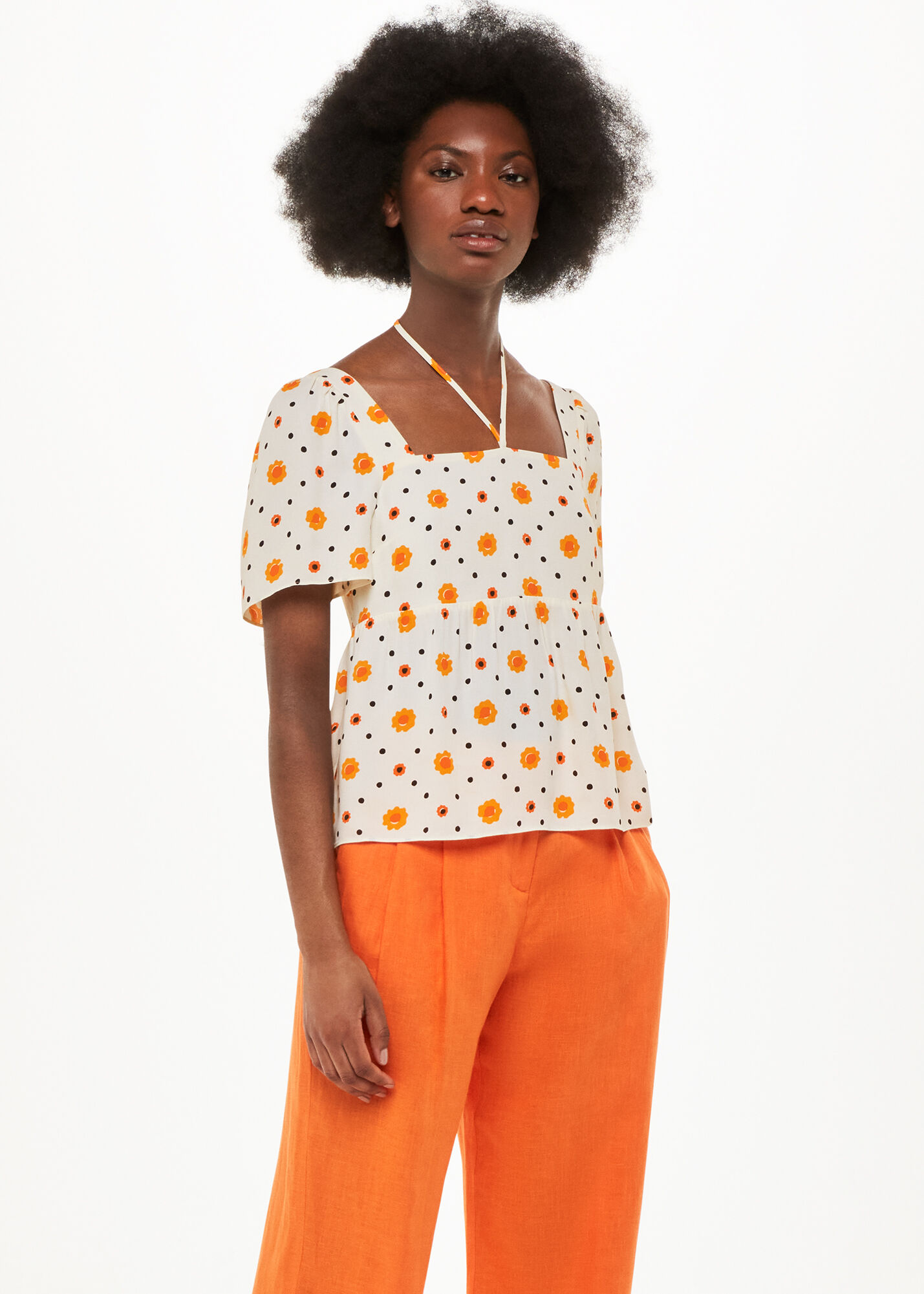 Whistles orange top store