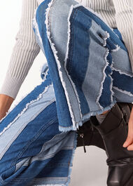 Macie Vertical Patchwork Jean