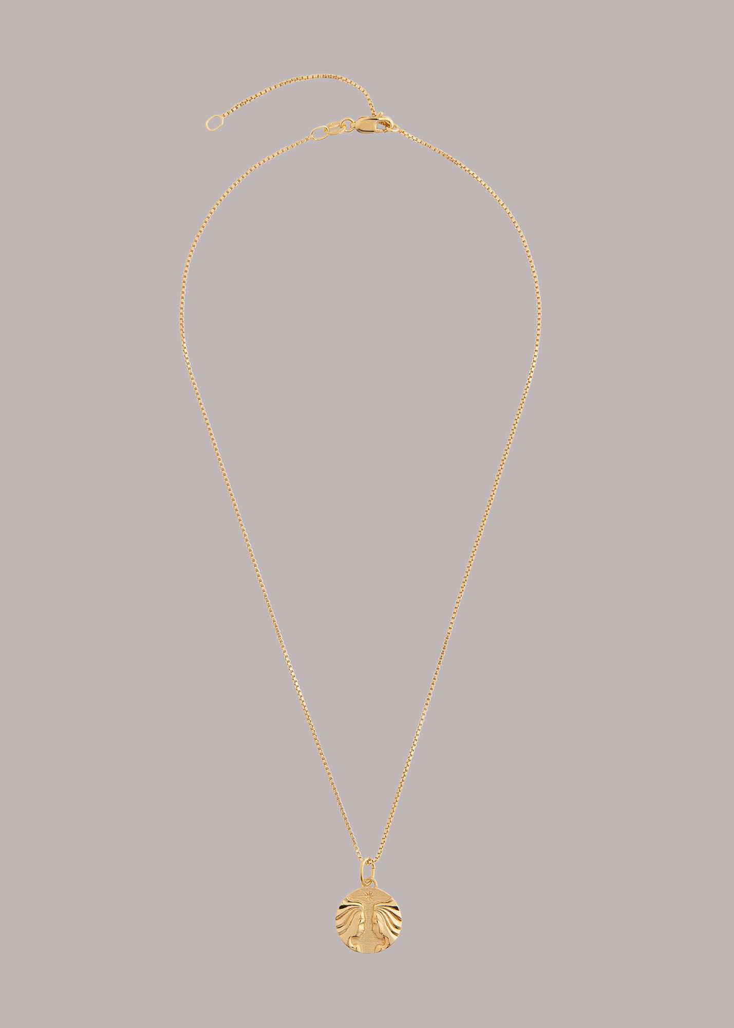Gold Rj Gemini Necklace WHISTLES