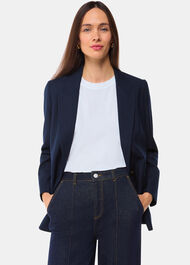Pinstripe Blazer