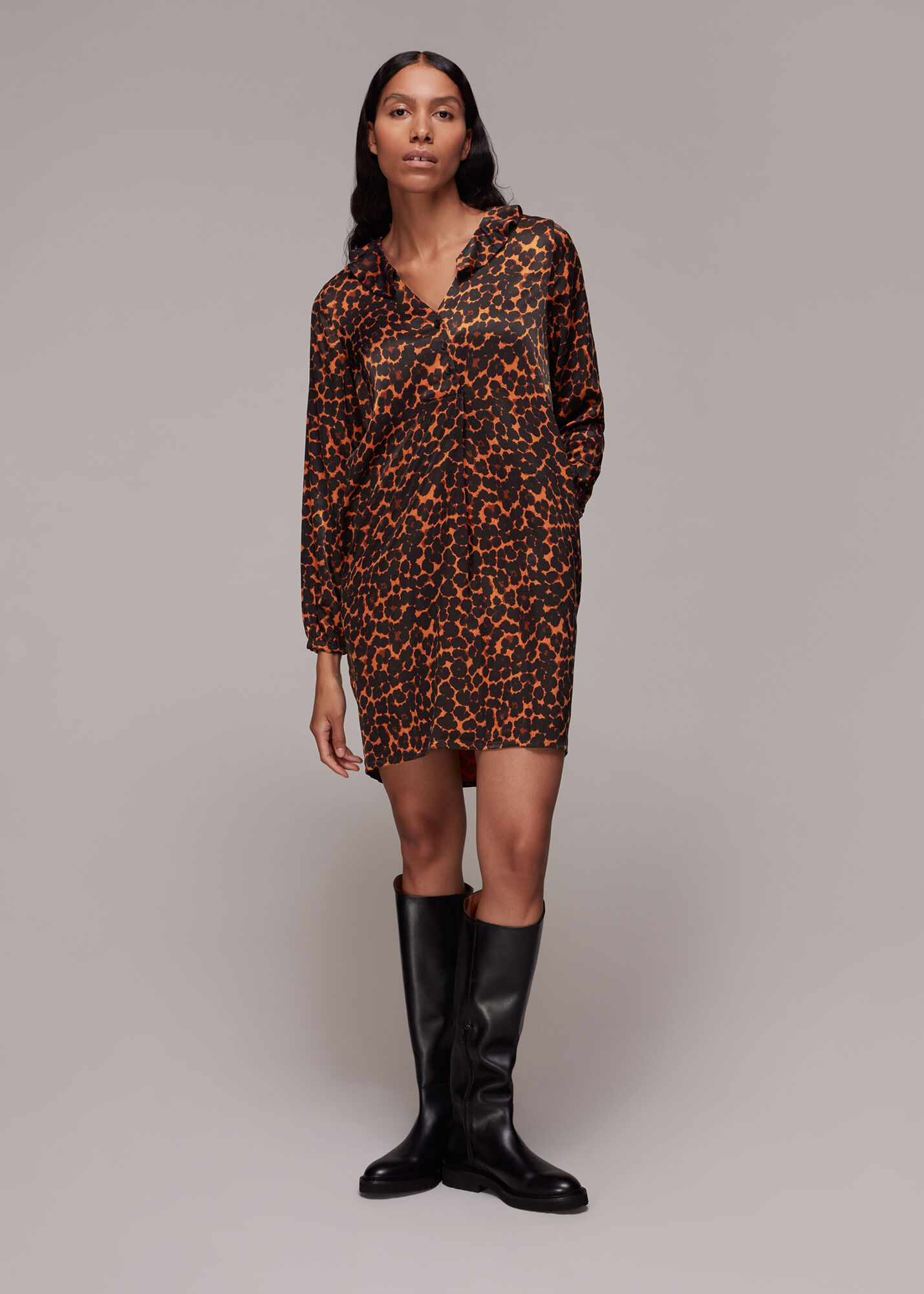 Whistles leopard print boots cheap