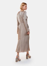 Luna Cowl Neck Midi Dress