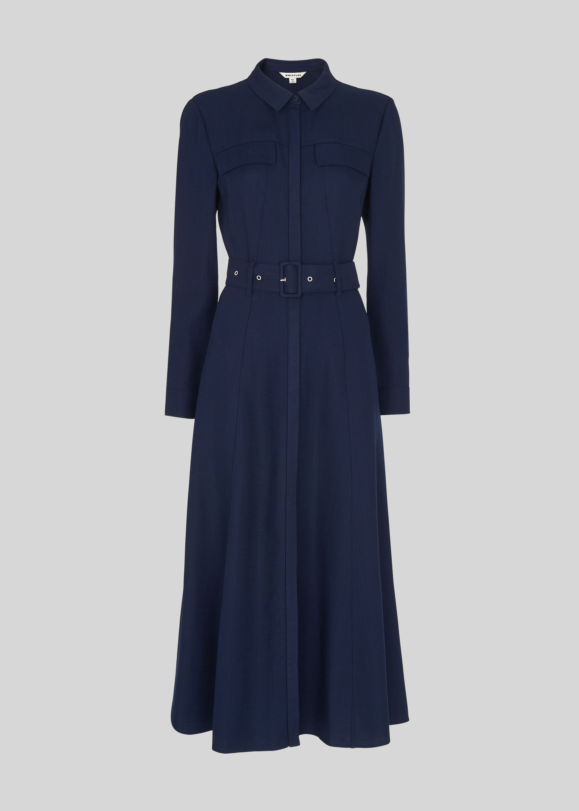 Whistles military tie sales front dress