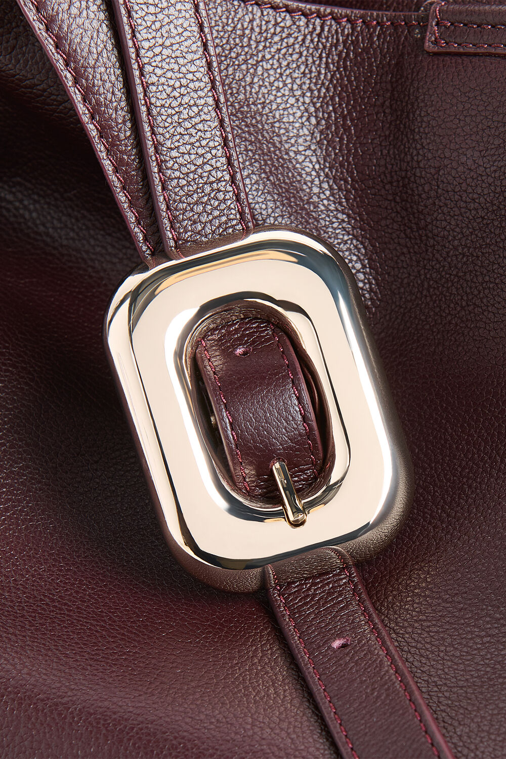 Mabel Buckle Detail Tote Bag