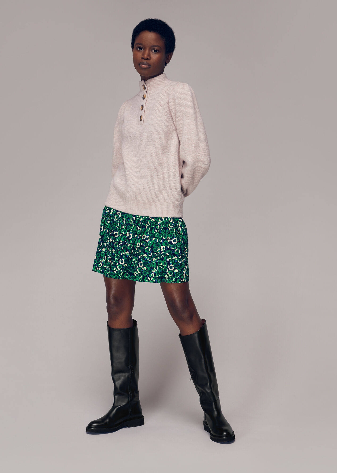 Dandelion Floral Flippy Skirt |