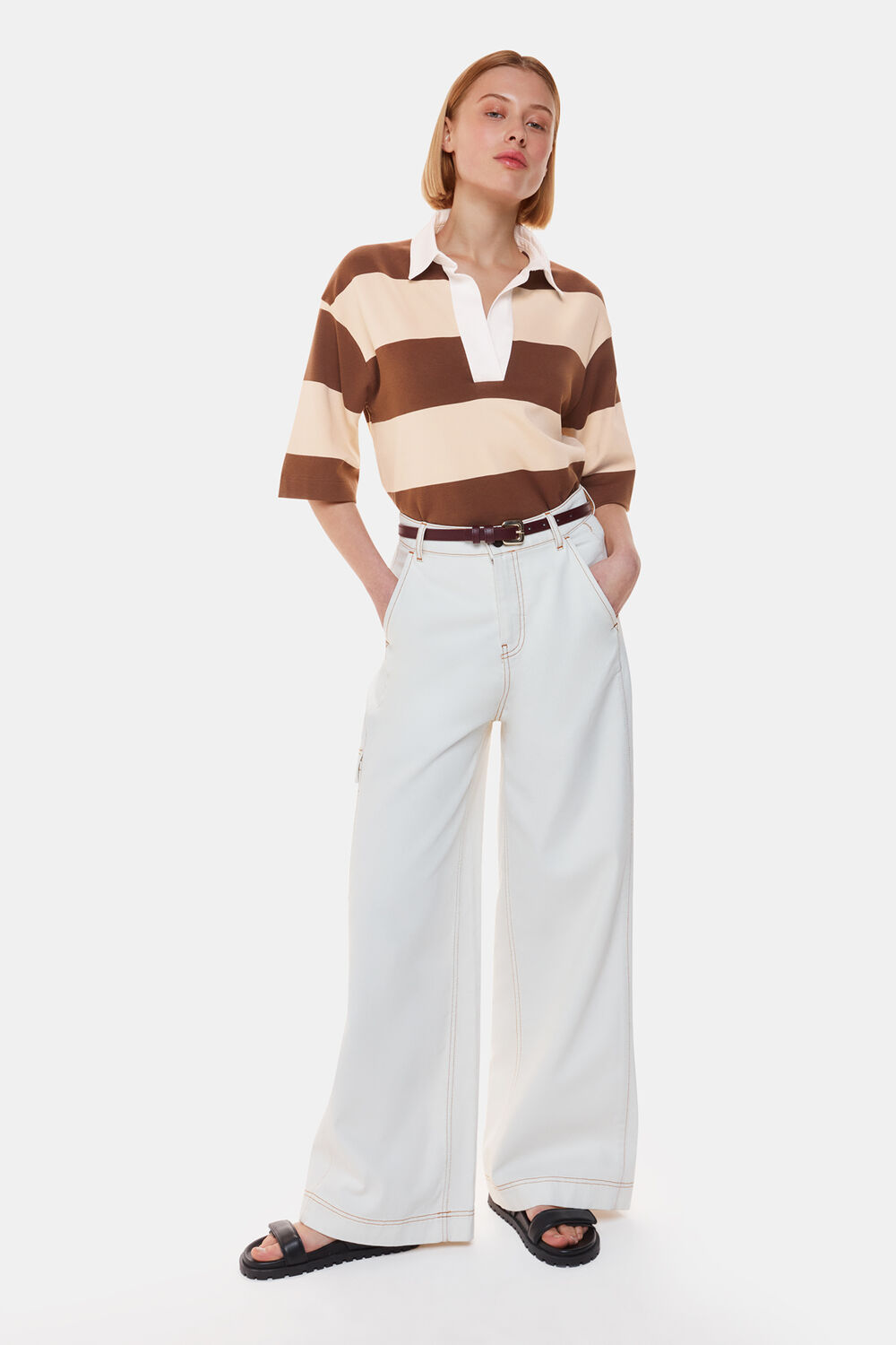 Stripe Rugby T-Shirt
