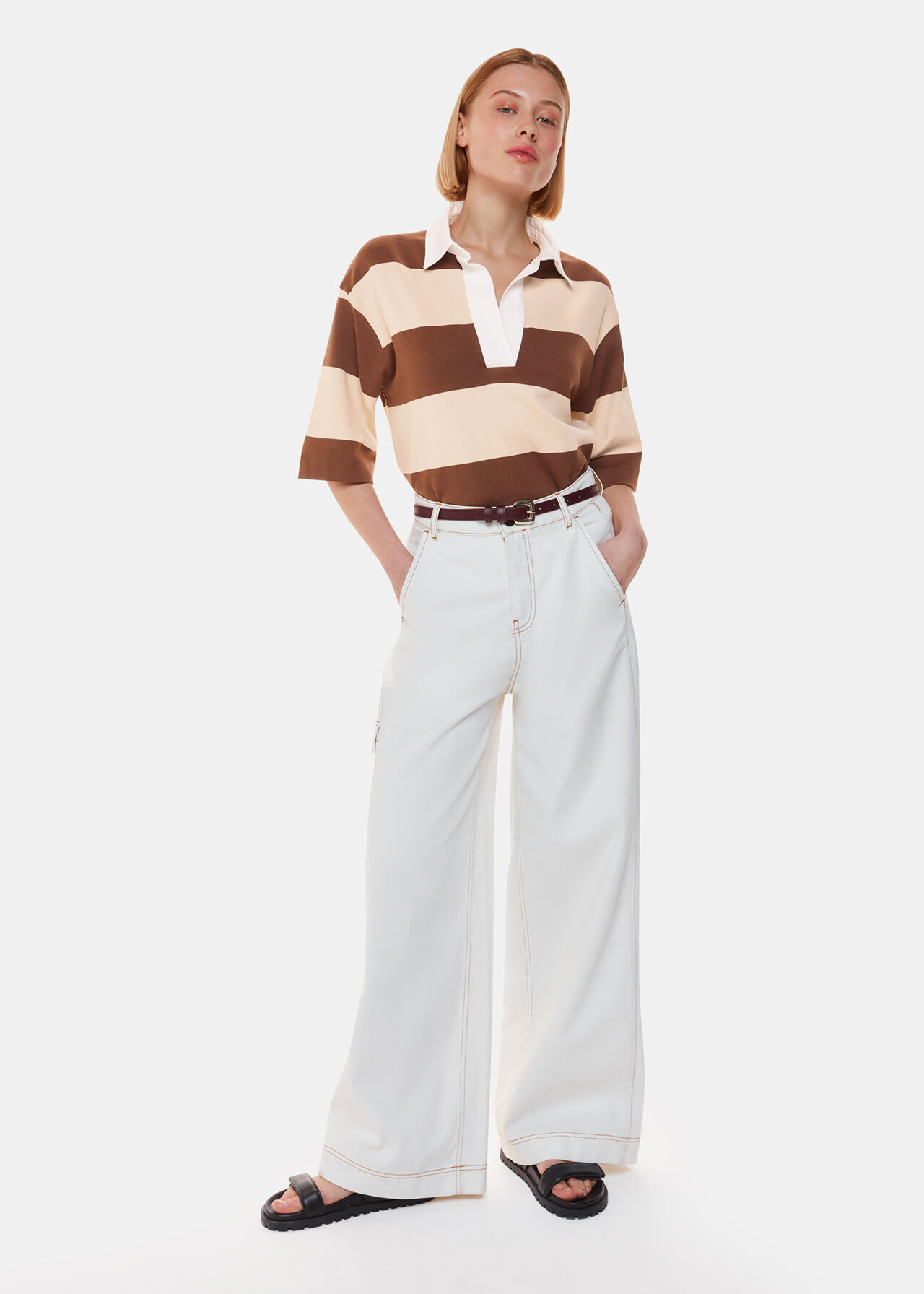 Stripe Rugby T-Shirt