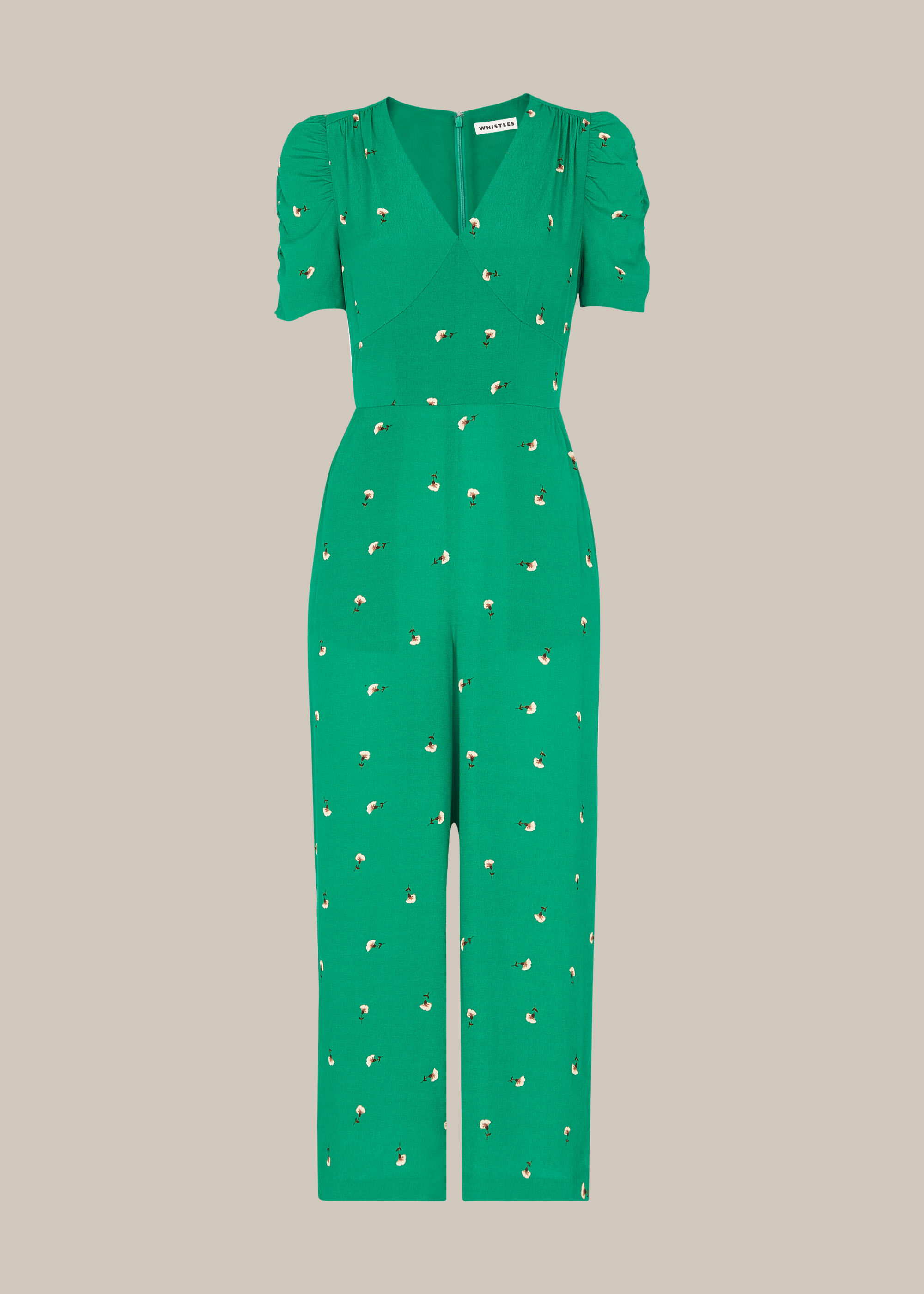 Whistles green jumpsuit discount