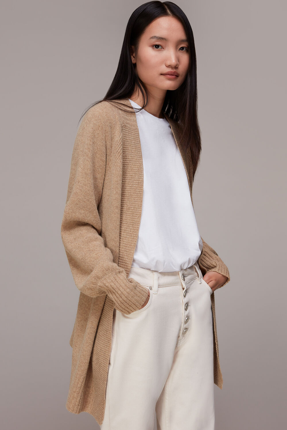 Knitted Wrap Cardigan