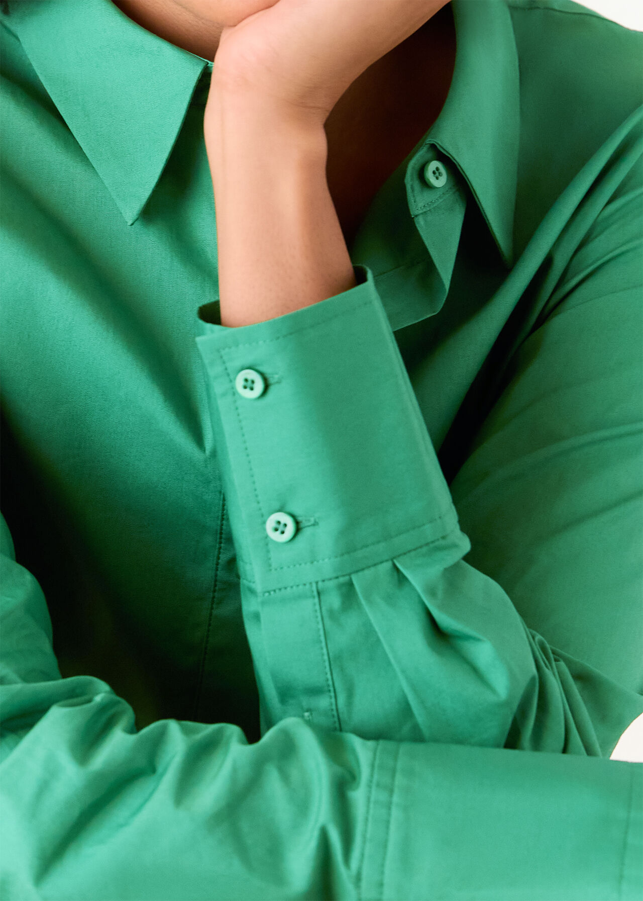 Boxy Cotton Shirt
