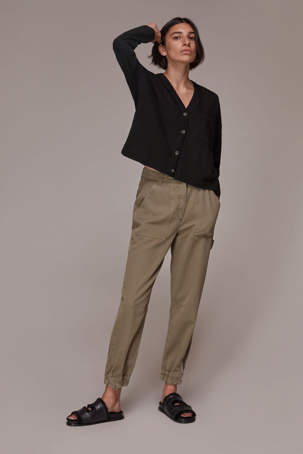Jersey Pocket Cardigan