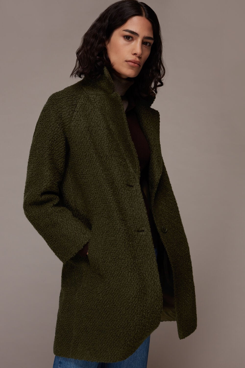 Daisy Boucle Casual Coat