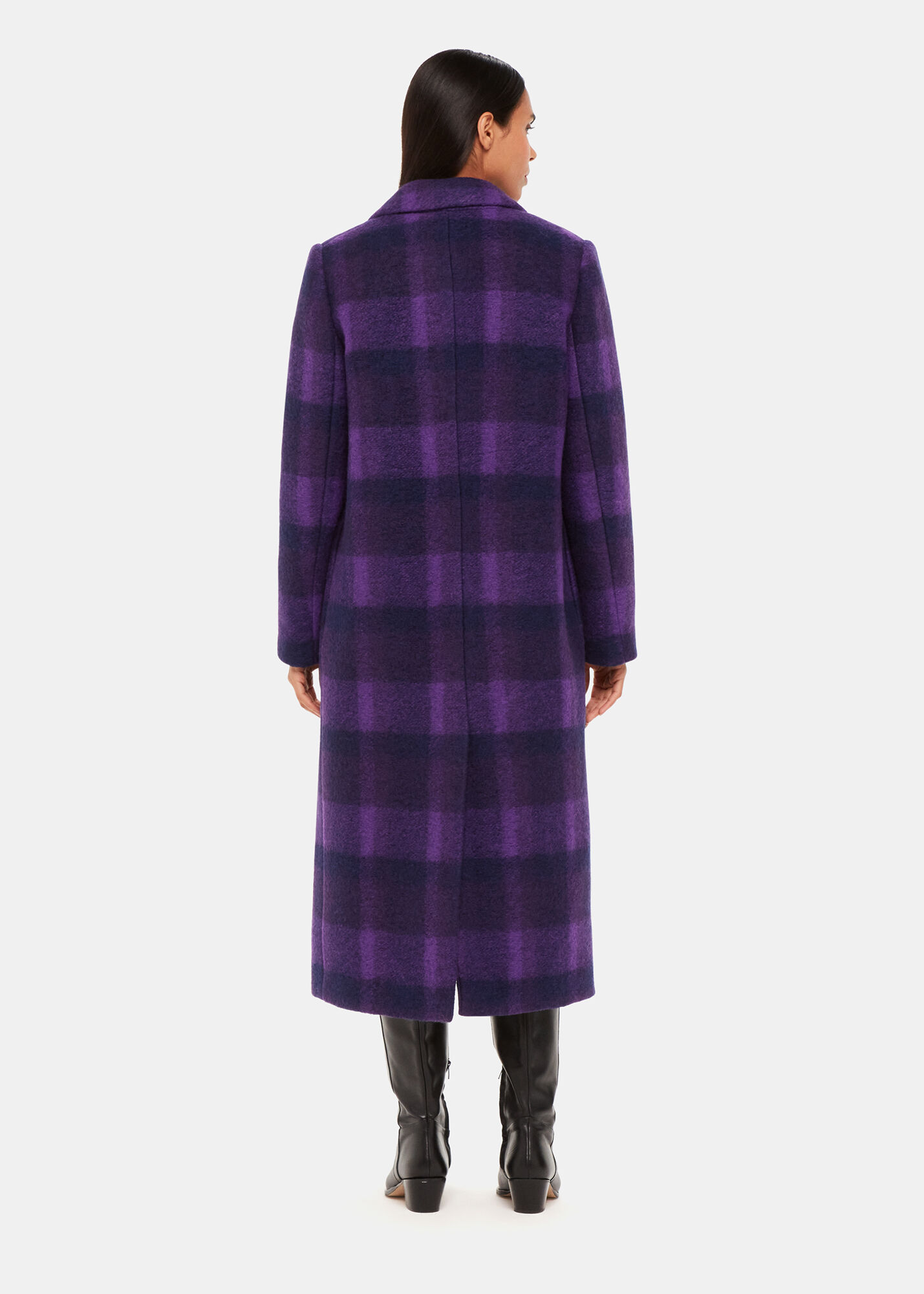 Whistles check longline puffer clearance coat