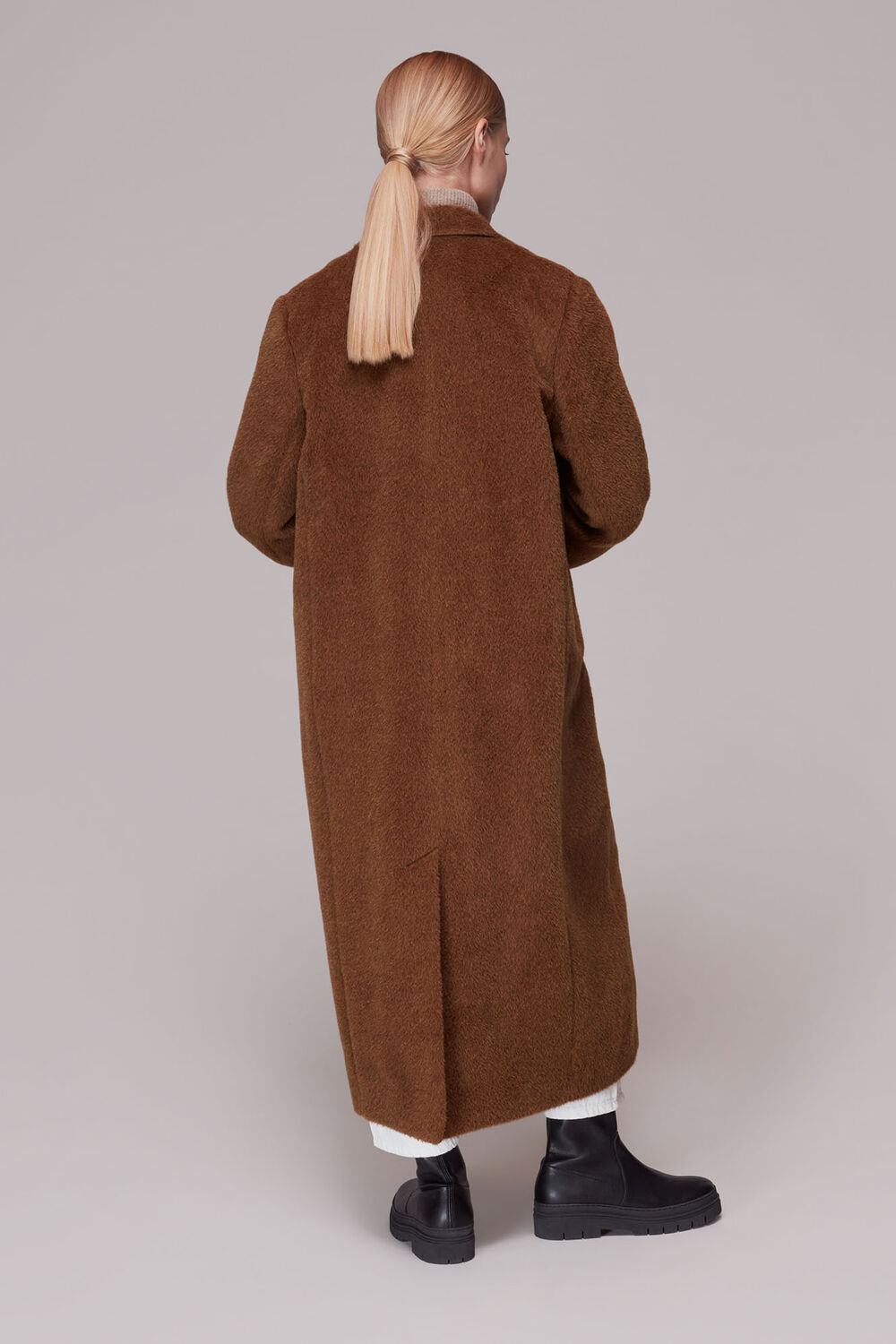 Emma Alpaca Mix Luxe Coat