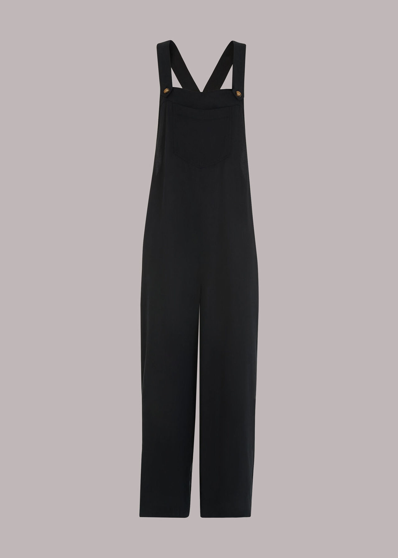Black Rita Easy Dungarees WHISTLES