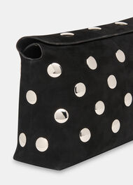 Fia Studded Foldtop Clutch Bag
