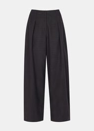 Pleat Front Barrel Trouser