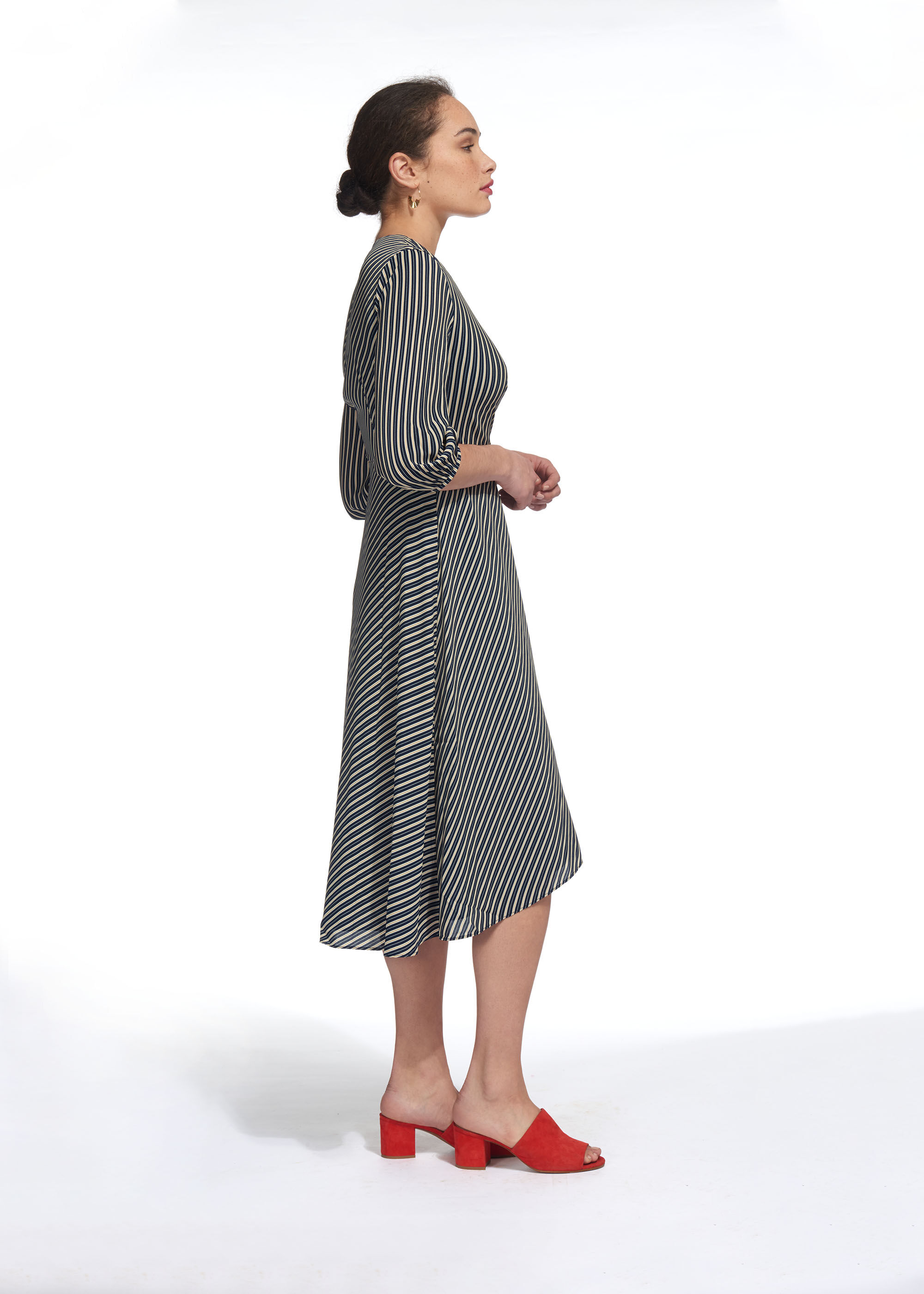 Whistles daisy chain wrap dress cheap