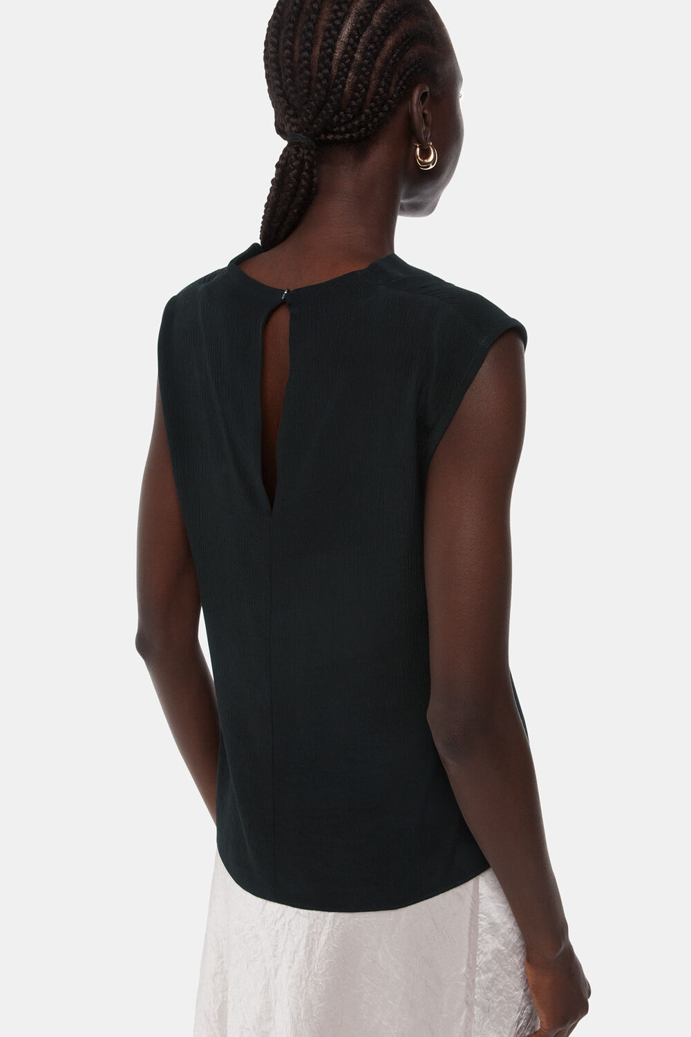 Textured Sleeveless Tank
