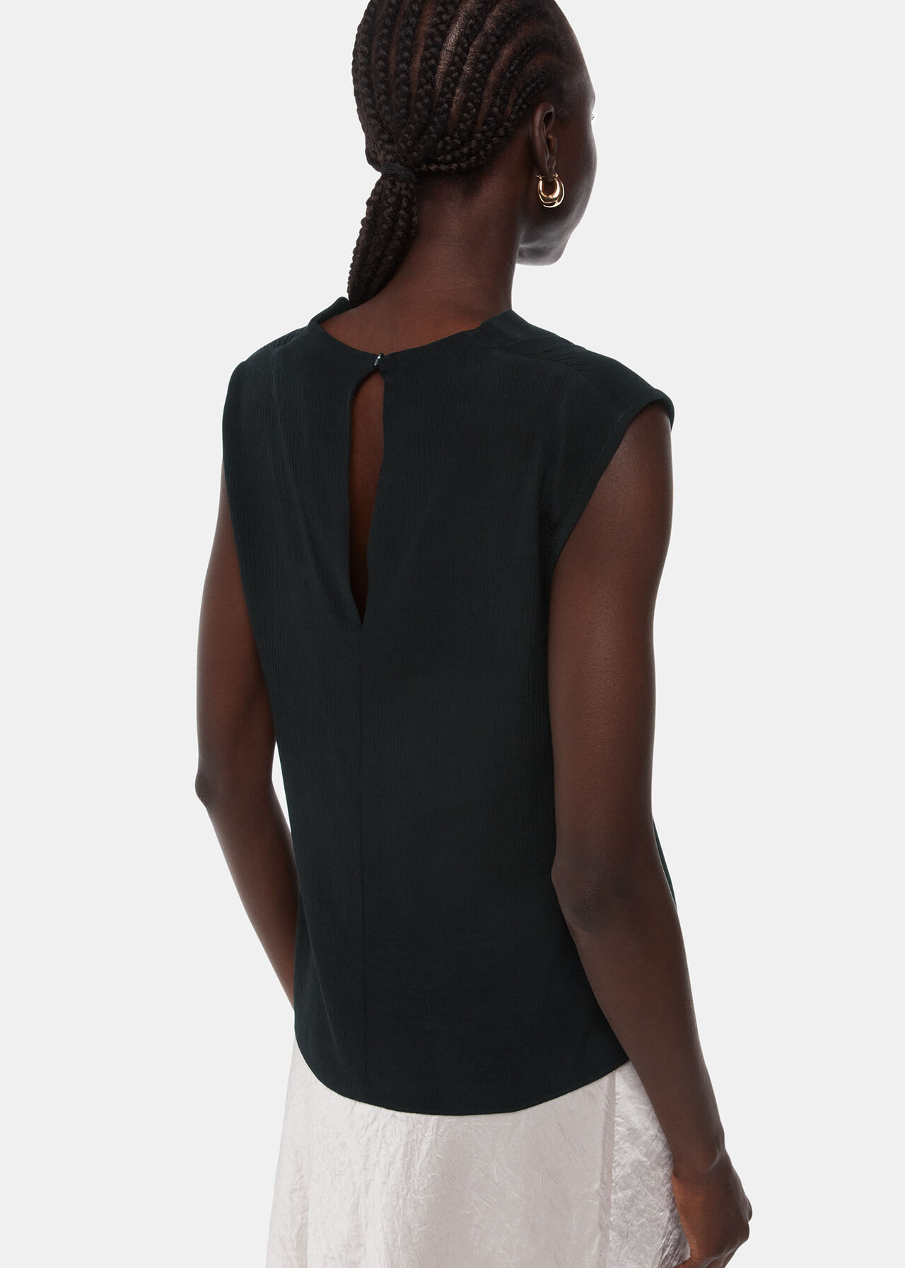 Textured Sleeveless Tank