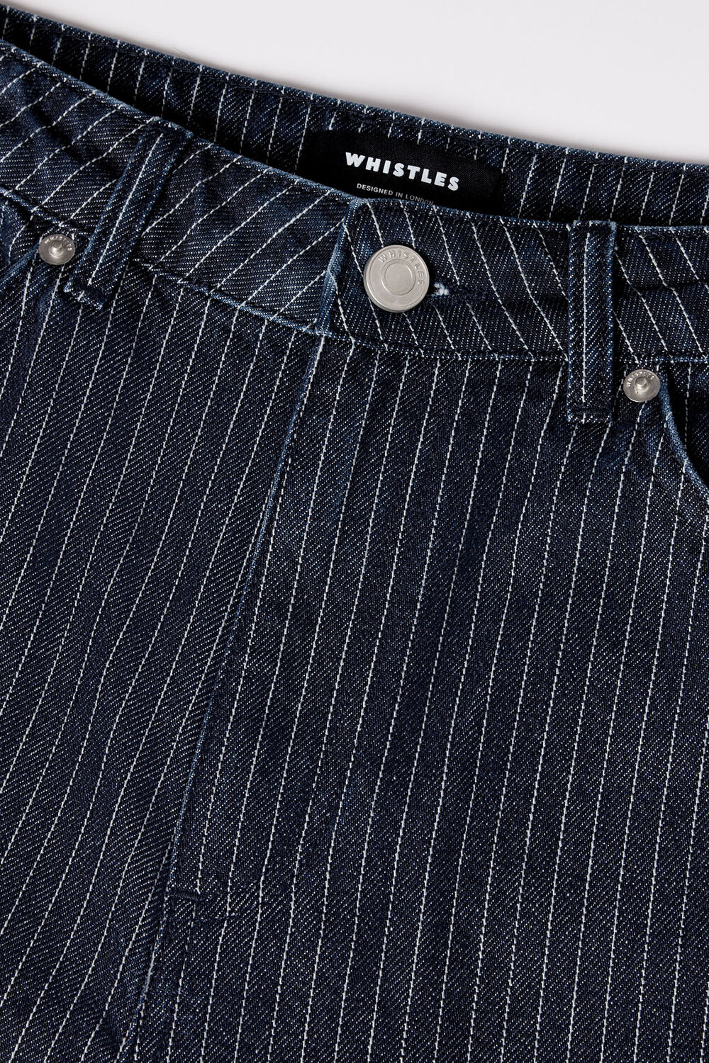 Navy Authentic Stripe Jean