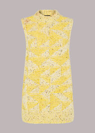 Sleeveless Intarsia Knit