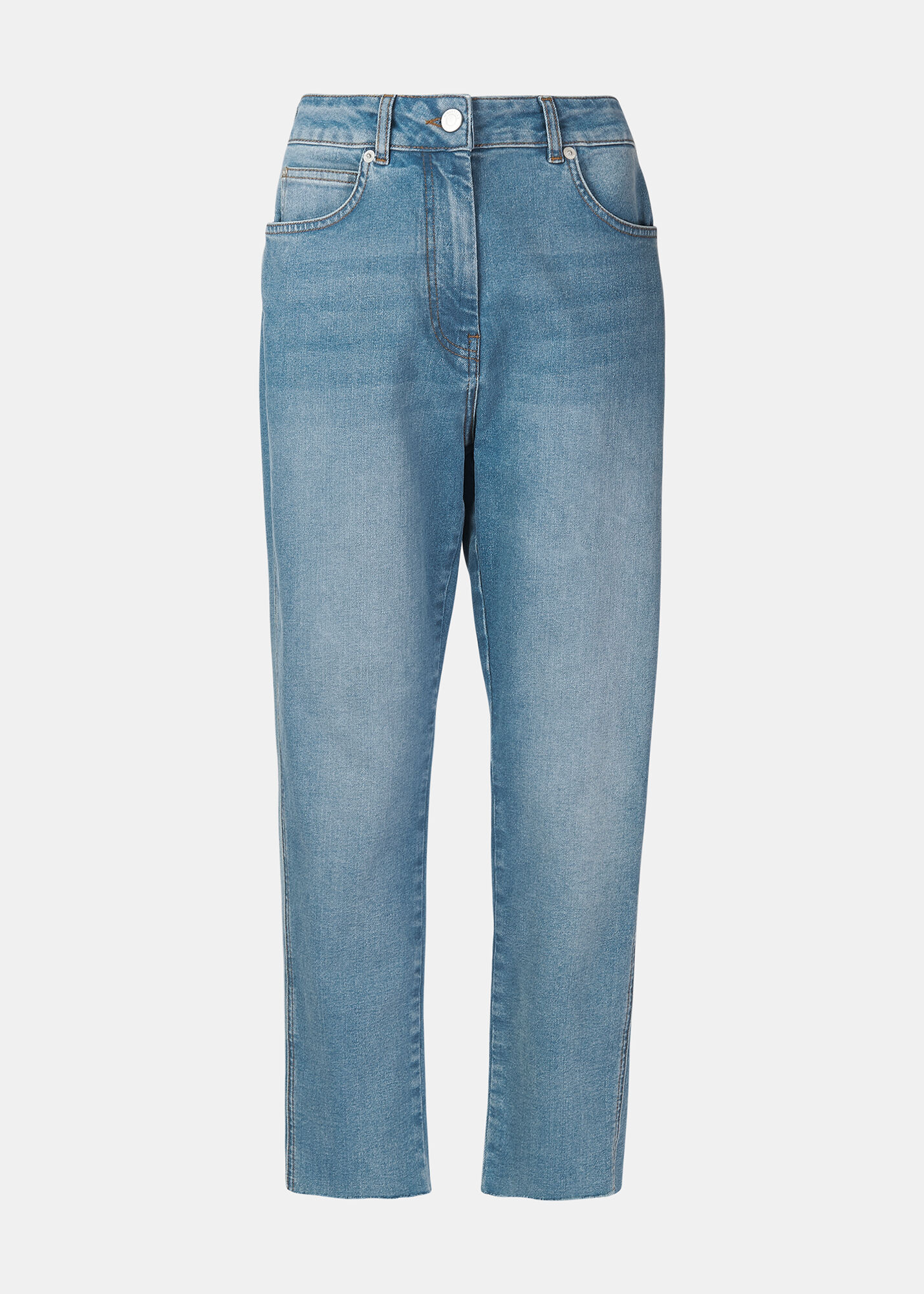 Frayed jean discount