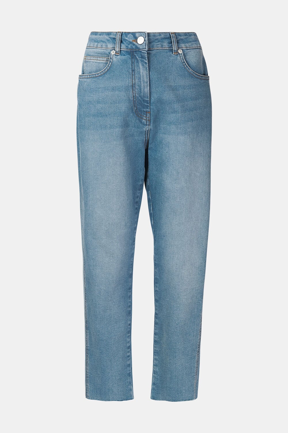 Stretch Slim Frayed Jean