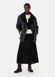 Graphic Intarsia Wool Knit
