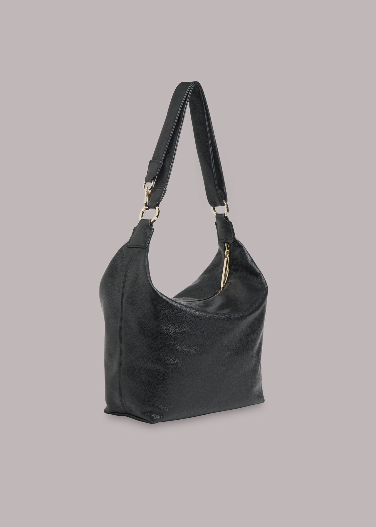Black Sebbe Slouchy Hobo Bag | WHISTLES