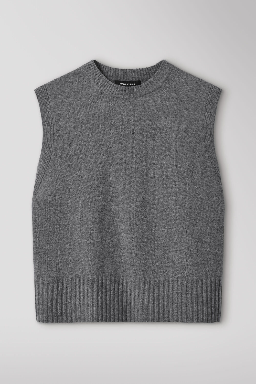 Wool Sleeveless Sweater Vest