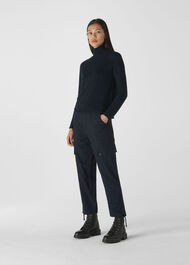 Steffi Utility Cargo Trouser Navy