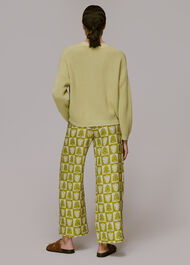 Checkerboard Shells Trouser