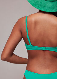 Ribbed Underwire Bikini Top