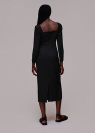 Laura Textured Midi Dress