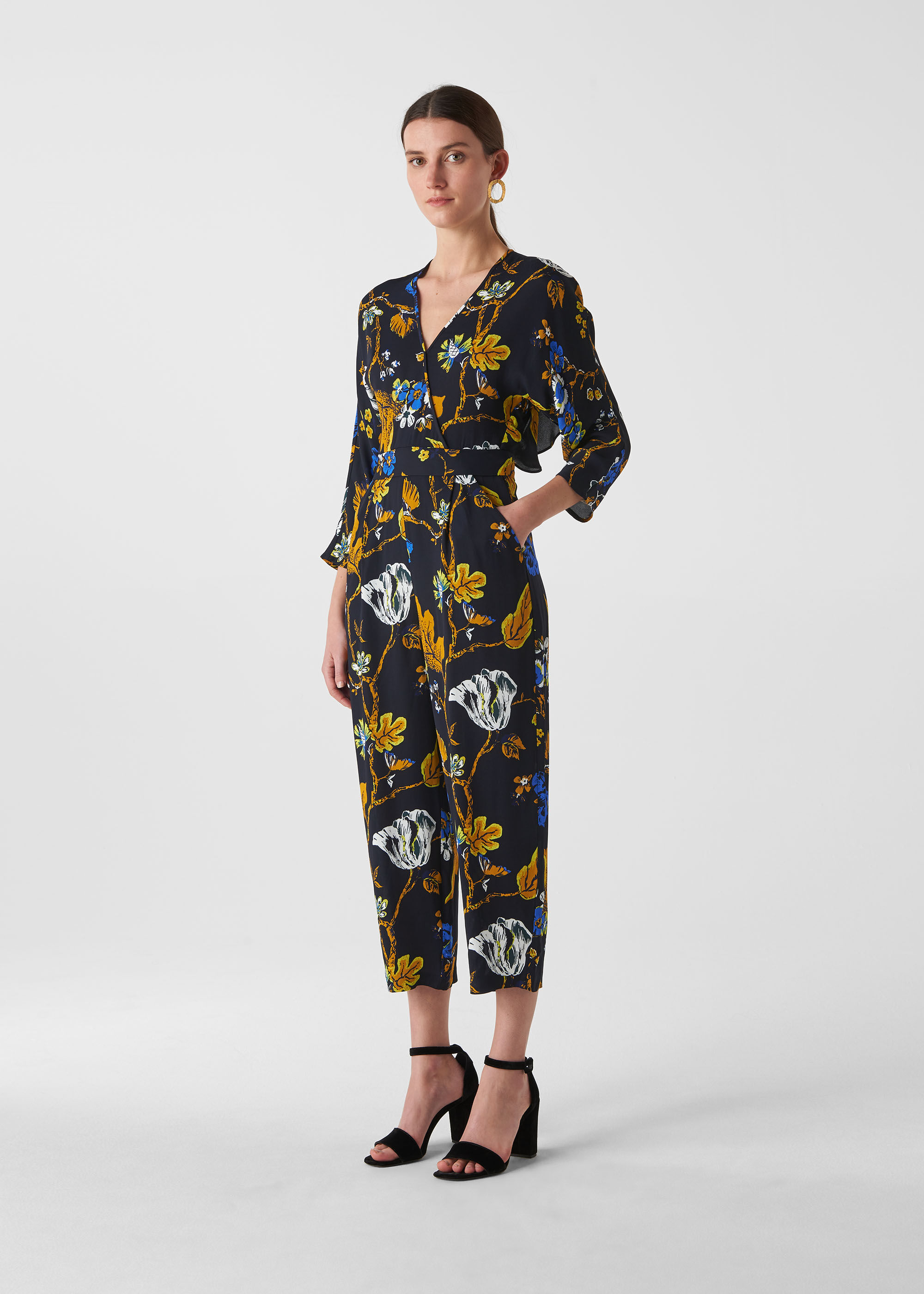 Whistles scarf print jumpsuit cheap