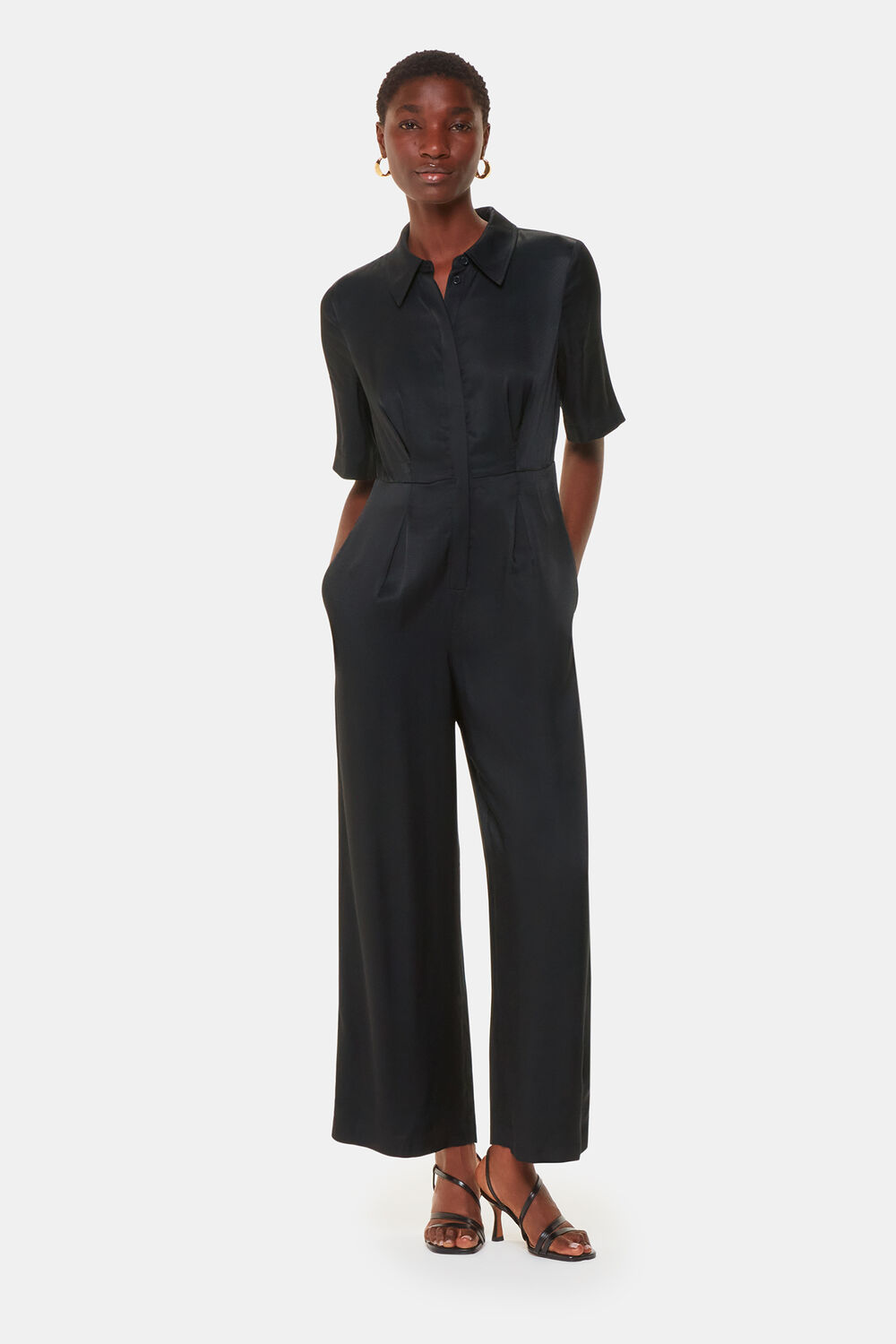 Black Edina Jumpsuit