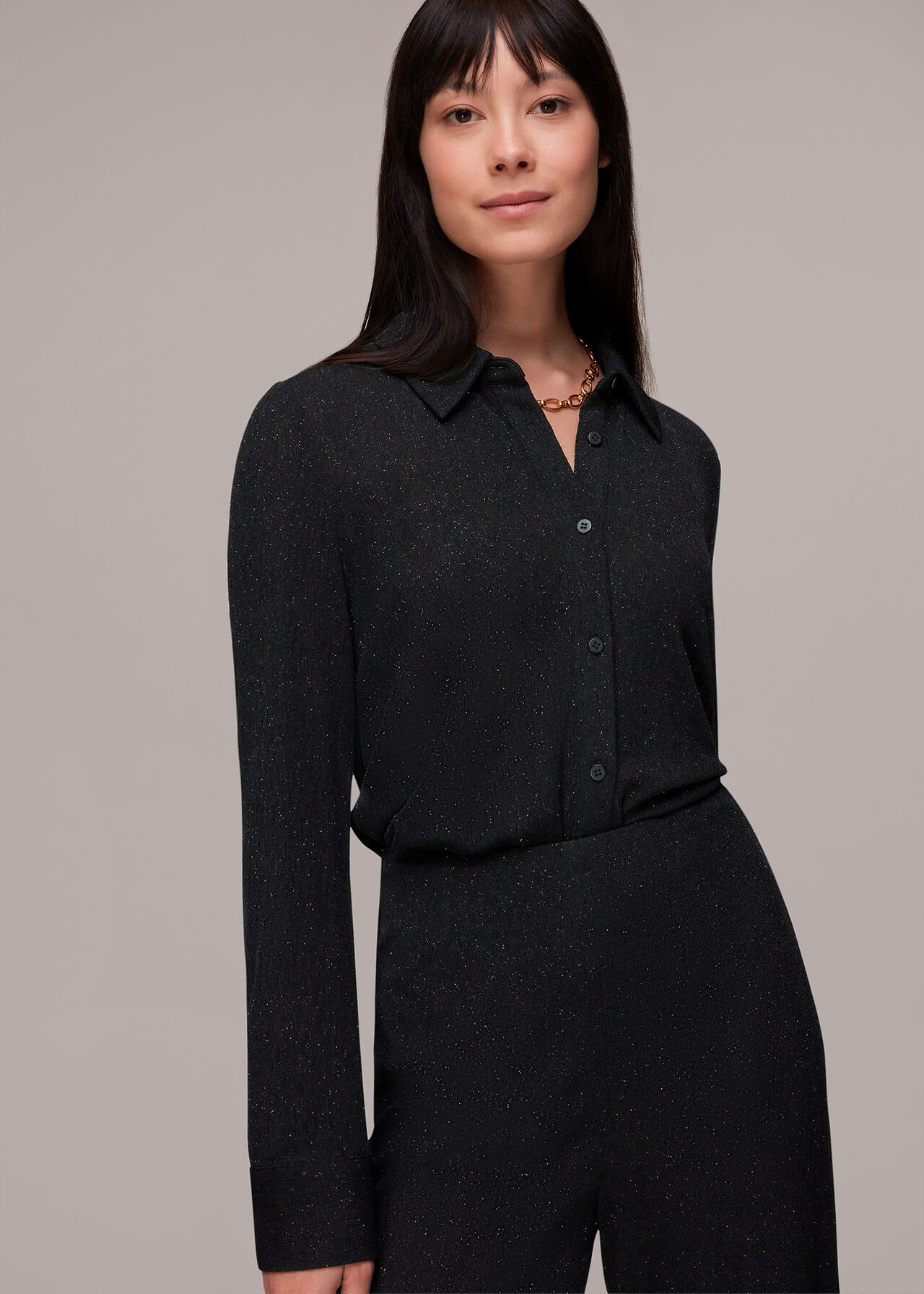 Sparkle Cropped Trouser