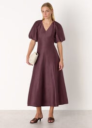 Silk Blend Taffeta Maxi Dress
