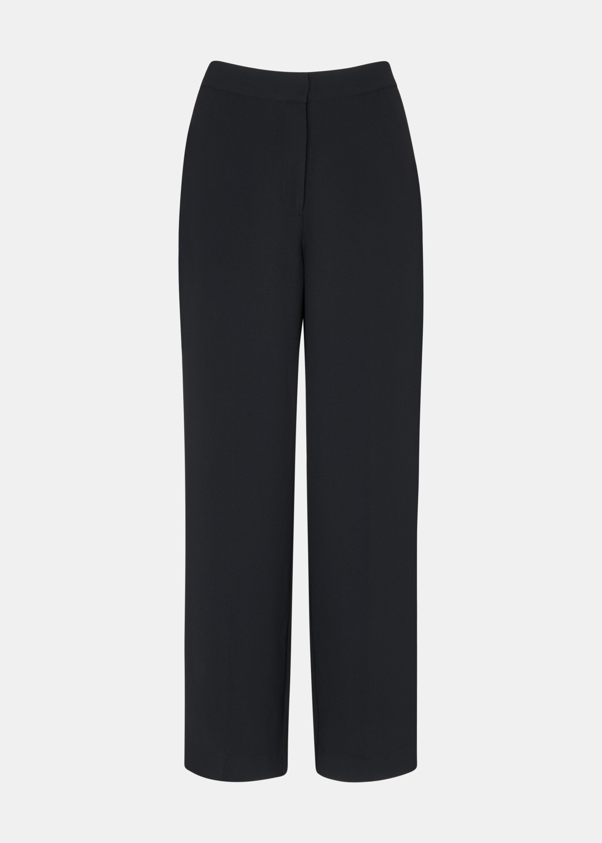 Black Ultimate Crepe Trouser | WHISTLES | Whistles UK |