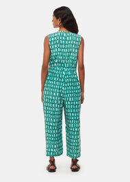Petite Linked Smudge Lorna Jumpsuit